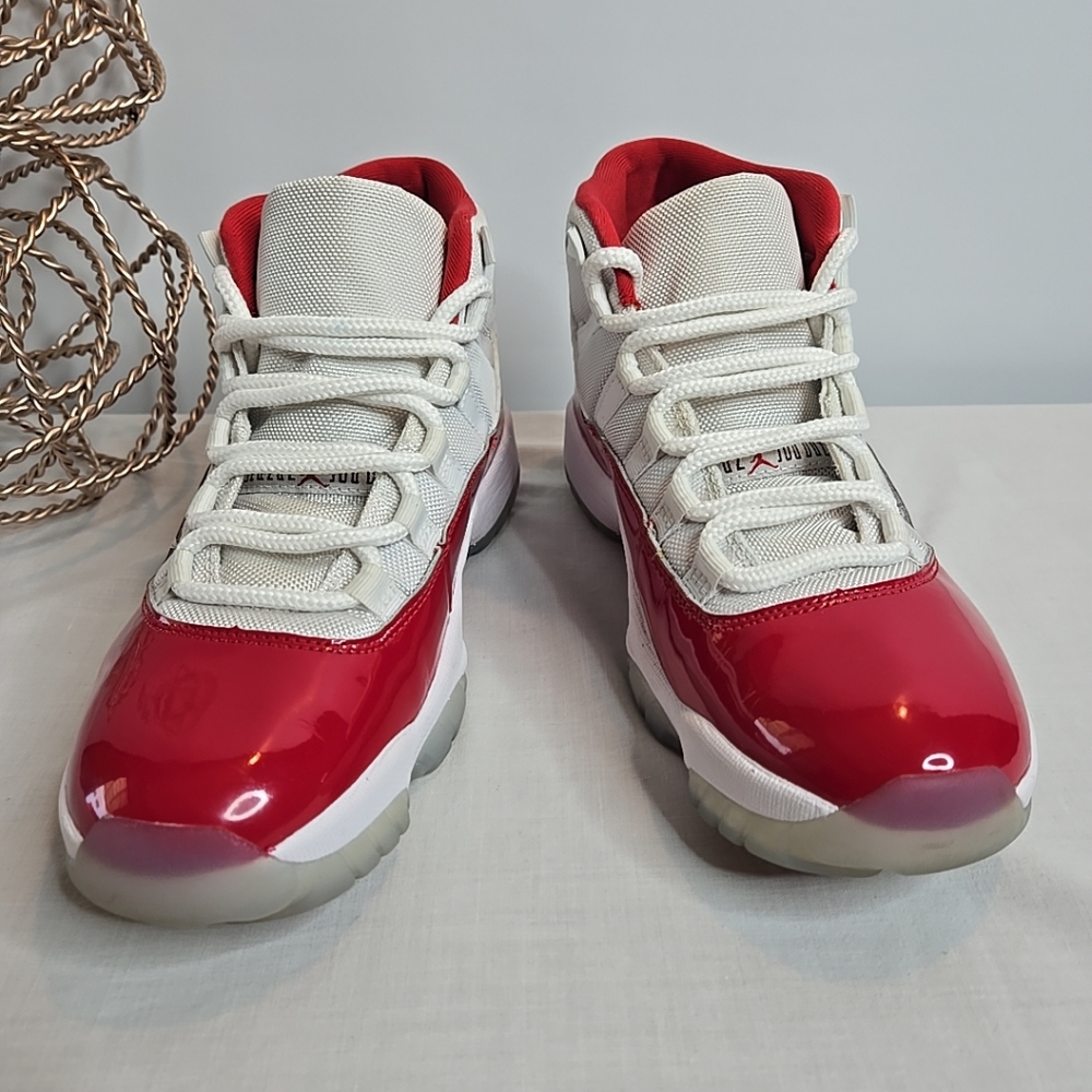 Nike Red and White Sneakers